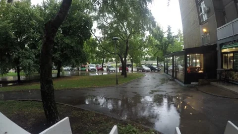 Time-lapse after a rain Stock Footage 143259625