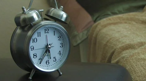 TIME LAPSE ALARM CLOCK 1 Stock Footage 567561