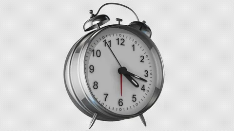 Time Lapse of Alarm Clock Stock Footage 146925178