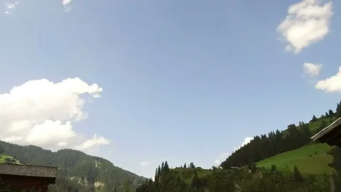 Time lapse in Alta Badia, Dolomites Stock Footage 80672857