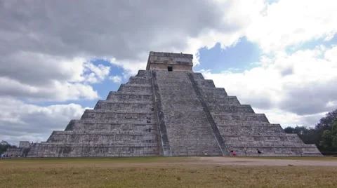 TIME LAPSE - ancient pyramid Stock Footage 47177644
