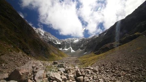 Time Lapse in Arthurs Pass National Park Stock Footage 78051145