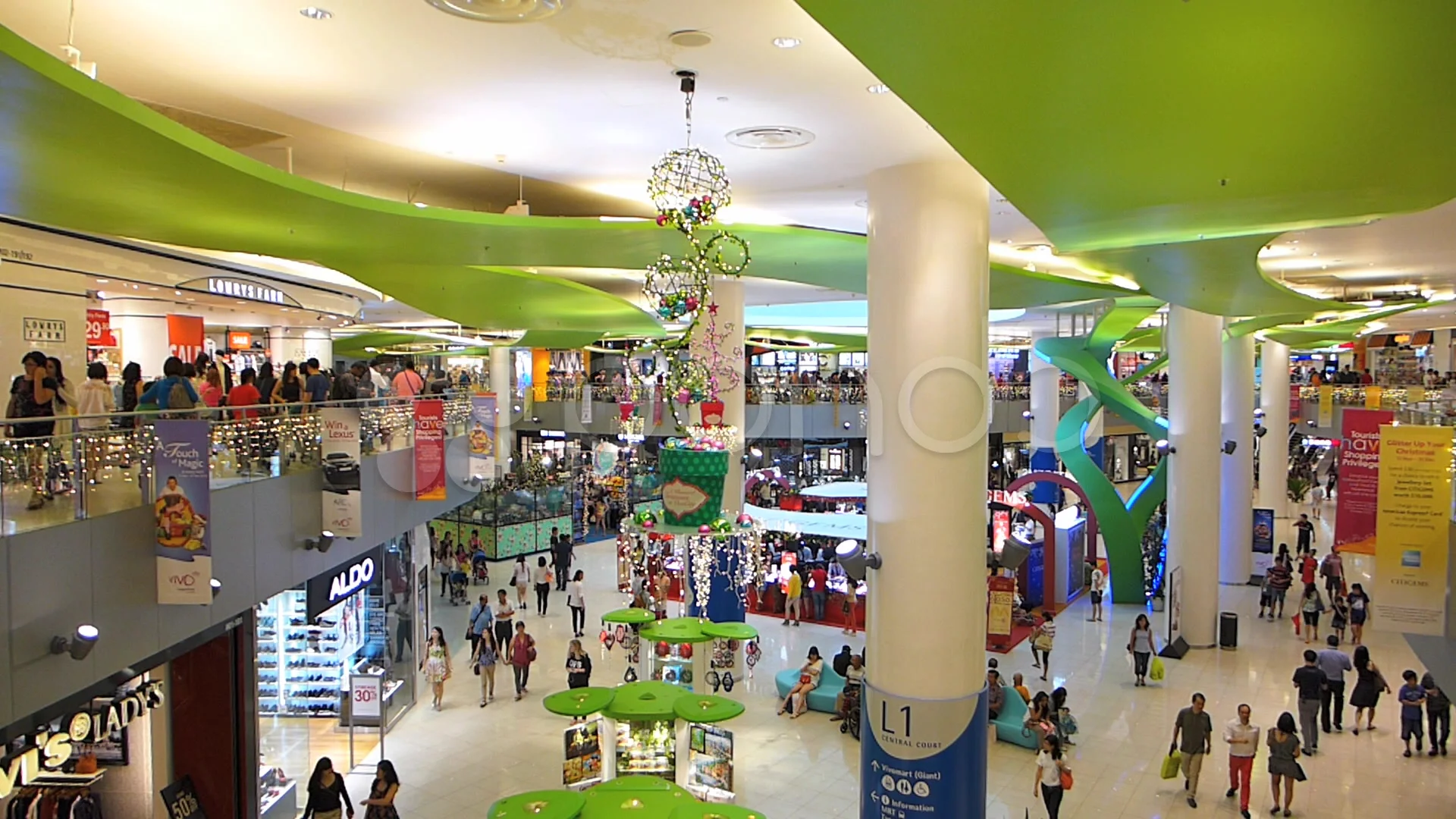 Time Lapse Asia Singapore Vivo City Stock Video Pond5