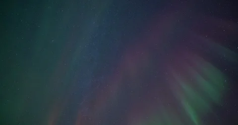 Time Lapse-AURORA,Yellow Knife,Canada Stock Footage 87404136