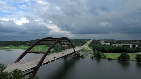 Time lapse Austin 360 Bridge Video stock 90061542