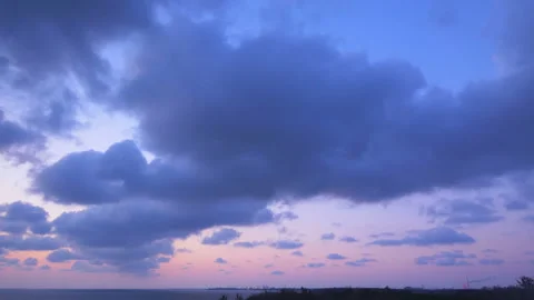 Time lapse of awesome cloudscape in 4k Stock Footage 133767366