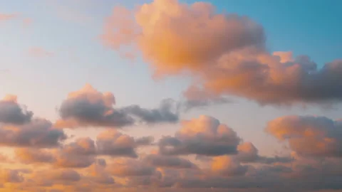 Time lapse of awesome cloudscape in 4k Stock Footage 133768290