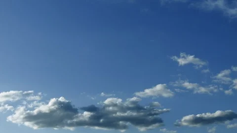 Time lapse of back lit clouds Stock Footage 101007309