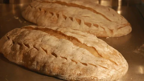 Time-lapse baking in the oven Stock Footage 85539815