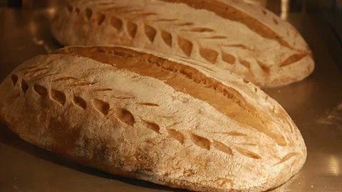 Time-lapse baking in the oven Stock Footage 85539833