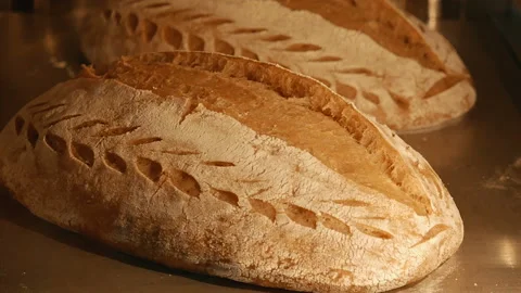 Time-lapse baking in the oven Stock Footage 85539837