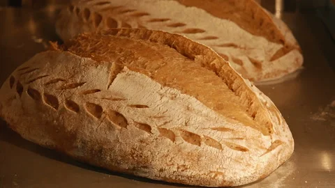 Time-lapse baking in the oven Stock Footage 85539853