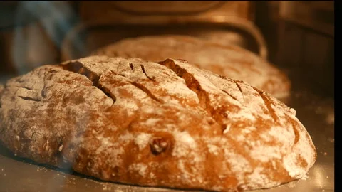 Time-lapse baking in the oven Stock Footage 85539928