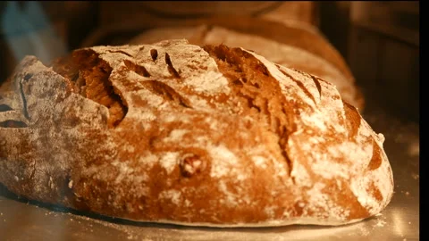 Time-lapse baking in the oven Stock Footage 85539979