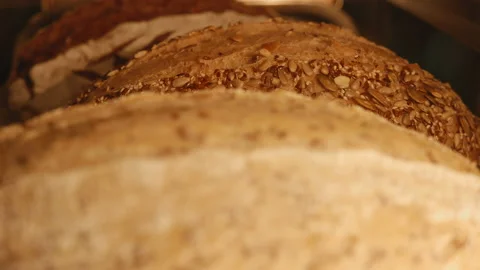 Time-lapse baking in the oven Stock Footage 85540327