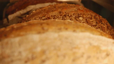 Time-lapse baking in the oven Stock Footage 85540341