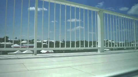 A Time lapse on a Balcony Stock Footage 135831132