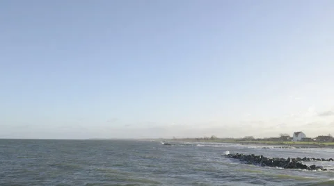 Time lapse of baltic sea beach Stock Footage 51133786
