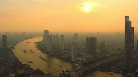 Time Lapse Bangkok Stock Footage 10931643