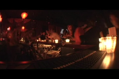 Time lapse at the bar 스톡 동영상 412485