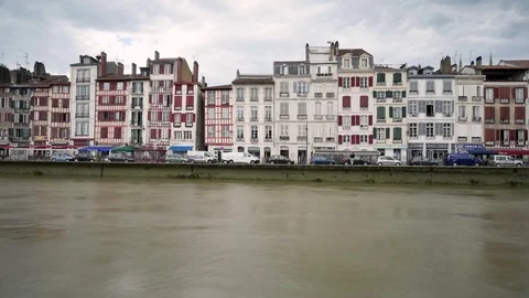 Time lapse in Bayonne. Stock Footage 97147215