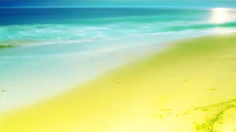 Time lapse Beach and Surf effect 1 min No.3 Vidéo 48275278