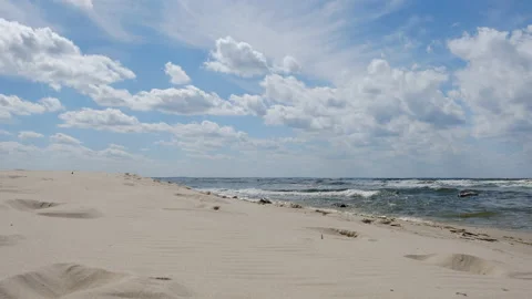 Time Lapse of Beach. Stock Footage 87537370
