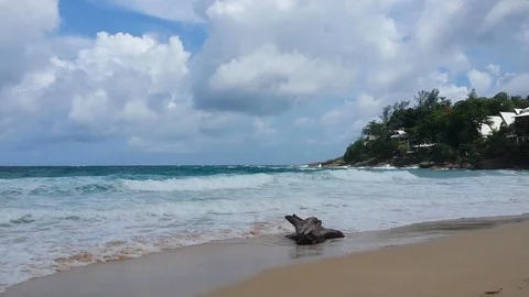 Time lapse on the beach Video stock 119870222