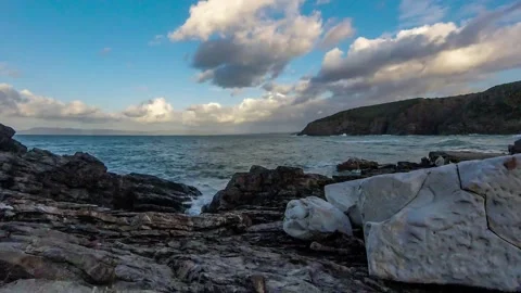 Time lapse at the beach Stock Footage 148002127