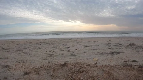 Time lapse of the beach Stock Footage 155901104