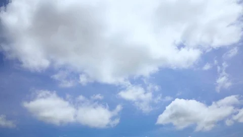 Time lapse beautiful blue sky with clouds background.Sky clouds.Sky with clou Stock Footage 114979337