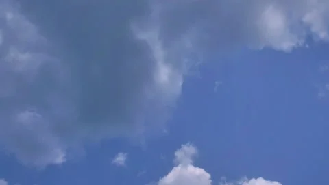 Time Lapse of Beautiful blue sky with clouds Stock Footage 148928698