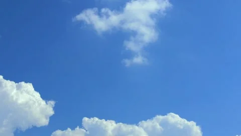 Time lapse, beautiful cloud movement In the sky with a bright sun Stock-Footage 250151617
