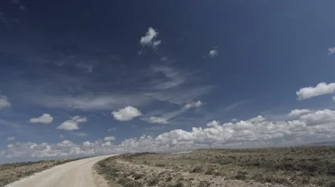 Time lapse of beautiful cumulus clouds Stock Footage 49695882
