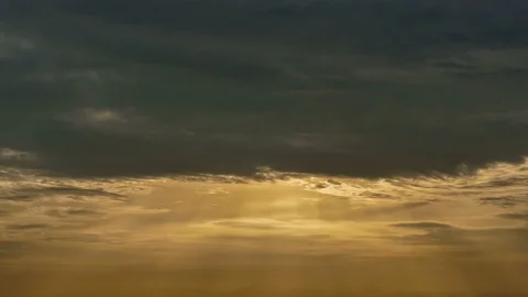 Time lapse beautiful fluffy freshness cloudy blue sky Stock-Footage 91075702