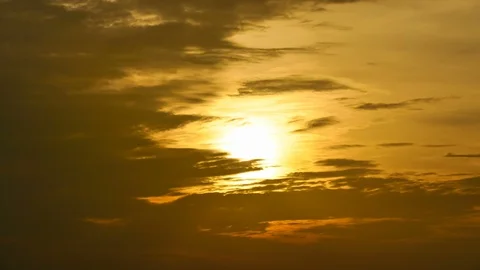 Time lapse beautiful fluffy freshness cloudy blue sky Stock Footage 91935039