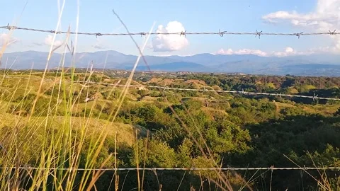 Time lapse of a beautiful landscape at sunset in Huila - Colombia Stock Footage 300604253