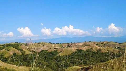 Time lapse of a beautiful landscape at sunset in Huila - Colombia Stock Footage 300604255