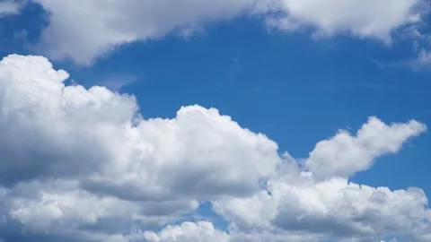 Time lapse, beautiful sky with clouds background, Sky with clouds weather nature Vídeo Stock 172388484
