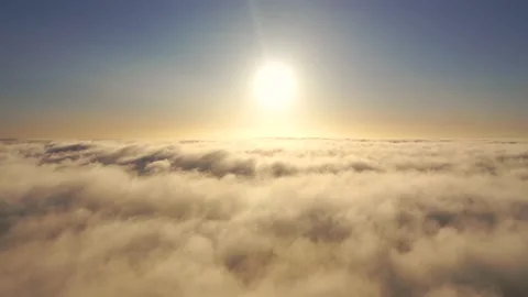 Time lapse beautiful sky with clouds at the sunrise. Stock Footage 225050981