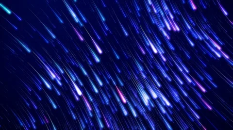 Time Lapse Beautiful Starry Float In The Night Sky (comet mode) Stock Footage 36098180