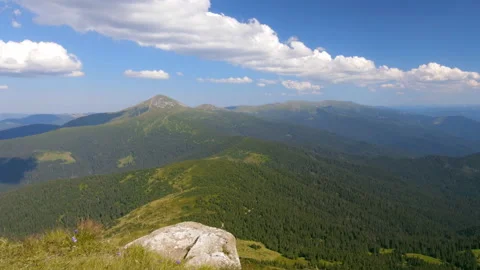 Time-lapse of beautiful summer landscape. Stock Footage 88309291