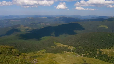 Time-lapse of beautiful summer landscape. Stock Footage 88999571