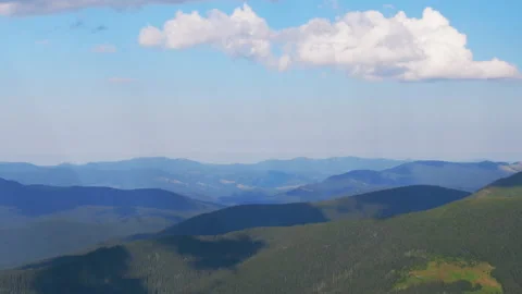 Time-lapse of beautiful summer landscape. Stock Footage 89535904