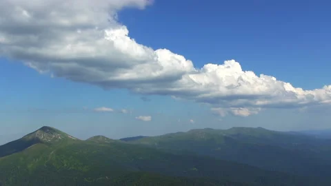 Time-lapse of beautiful summer landscape. Stock Footage 89538449