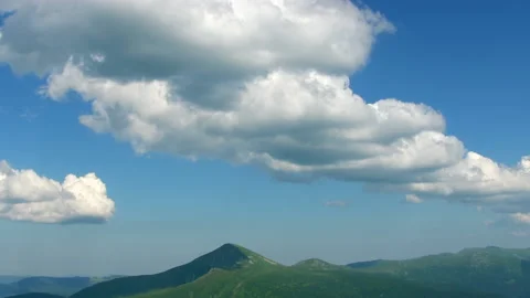Time-lapse of beautiful summer landscape. Stock Footage 90454627