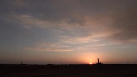 Time Lapse Of Beautiful Sunrising Stock Footage 203840045