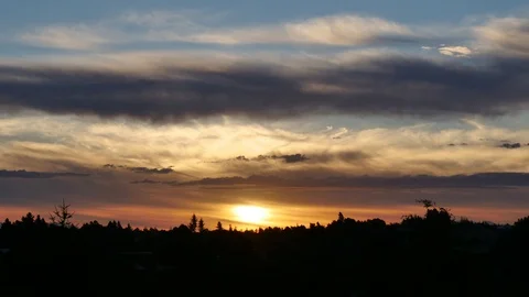 Time lapse of beautiful sunset 스톡 동영상 103579457