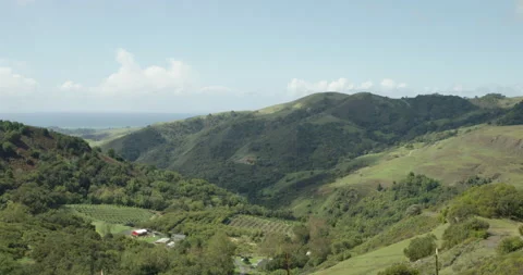 Time-lapse Beautiful Valley With Storm Stock Footage 192409299