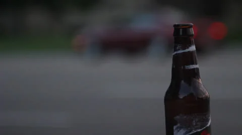 Time Lapse beer bottle Stock Footage 26120162